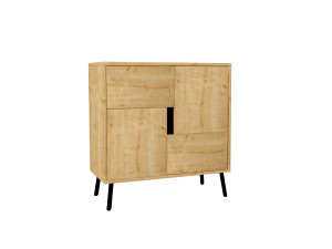 Aparador "Darien" em madeira - 76 x 35 x 79 cm - Bege