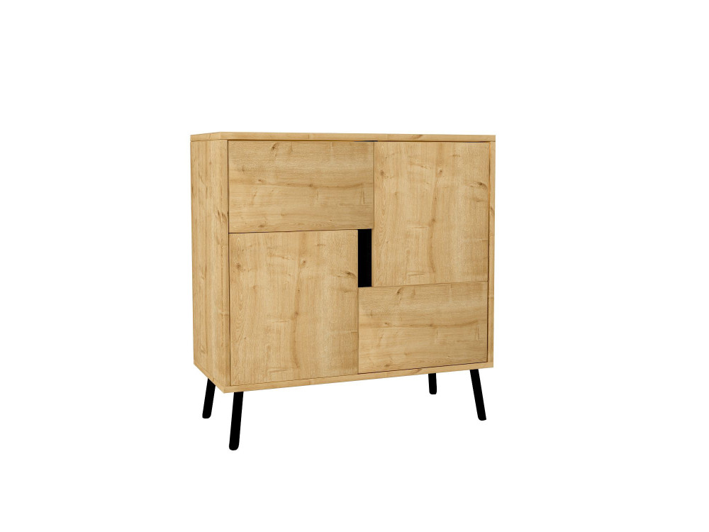 Aparador "Darien" em madeira - 76 x 35 x 79 cm - Bege