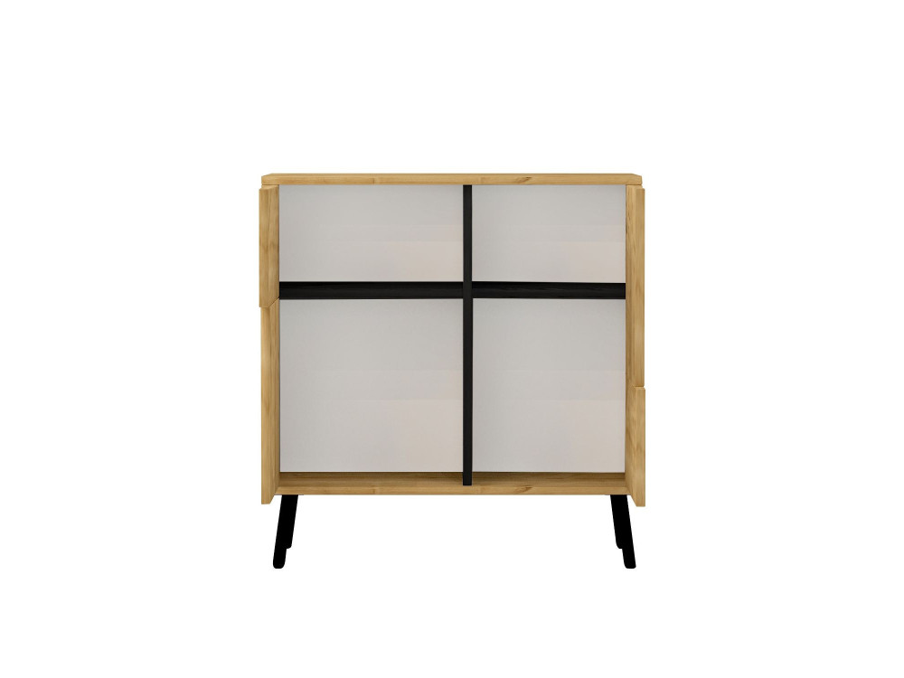 Aparador "Darien" em madeira - 76 x 35 x 79 cm - Bege