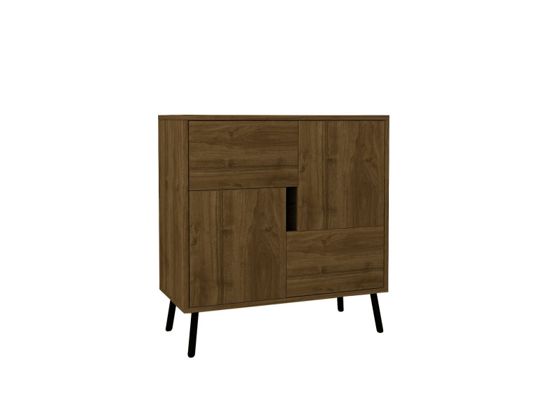 Aparador "Darien" em madeira - 76 x 35 x 79 cm - Castanho