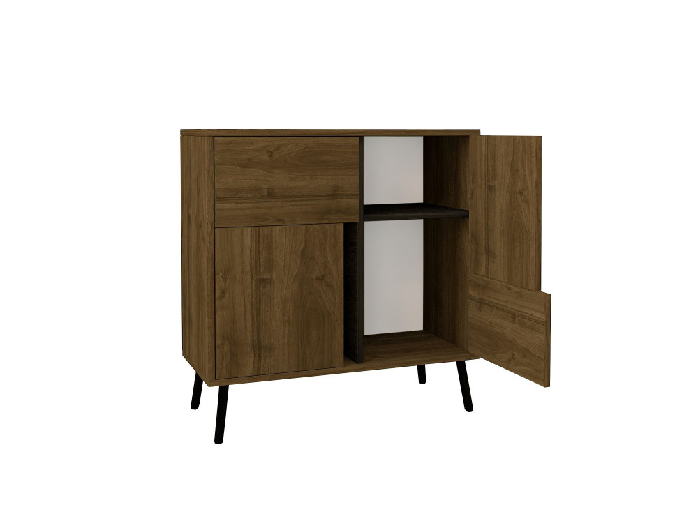 Aparador "Darien" em madeira - 76 x 35 x 79 cm - Castanho
