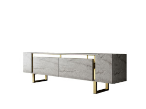 Suporte de TV em madeira "Yildiz" - 180 x 30 x 50 cm - TravertinOr