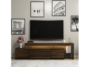 Suporte de TV em madeira "Beliz" Suporte de TV - 192 x 37 x 53 cm