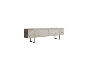 Móvel TV "Luxe" em madeira - 180 x 30 x 50 cm - TravertinOr