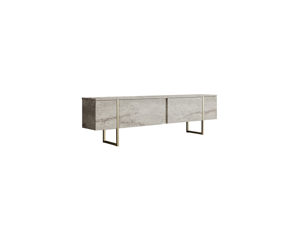Móvel TV "Luxe" em madeira - 180 x 30 x 50 cm - TravertinOr