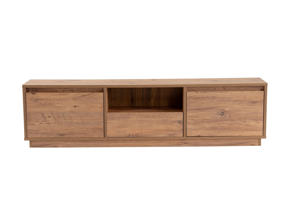 Móvel TV "Vanguard" em madeira - 160 x 29 x 42 cm - Pinho Atlântico