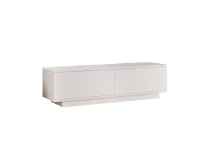 Suporte de TV em madeira "FN1" - 140 x 35 x 38 cm - Branco