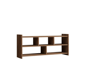 Suporte de TV em madeira "Pera" - 117 x 28 x 55 cm - pinho Atlântico