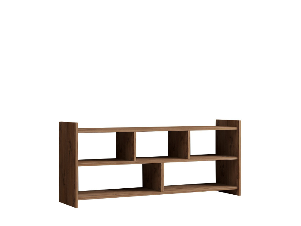 Suporte de TV em madeira "Pera" - 117 x 28 x 55 cm - pinho Atlântico