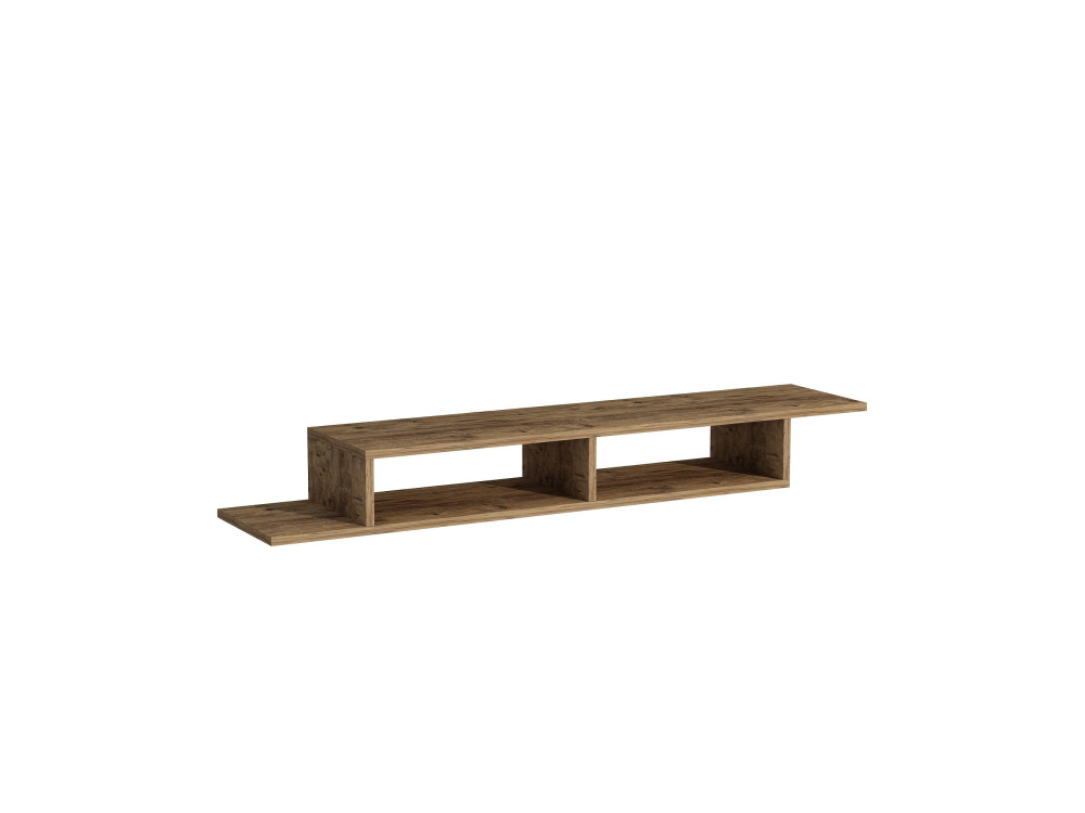 Suporte de TV em madeira "Muson" - 120 x 29 x 18 cm - Pinho Atlântico