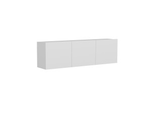 Suporte de TV em madeira "White" - 150 x 31 x 44 cm - Branco