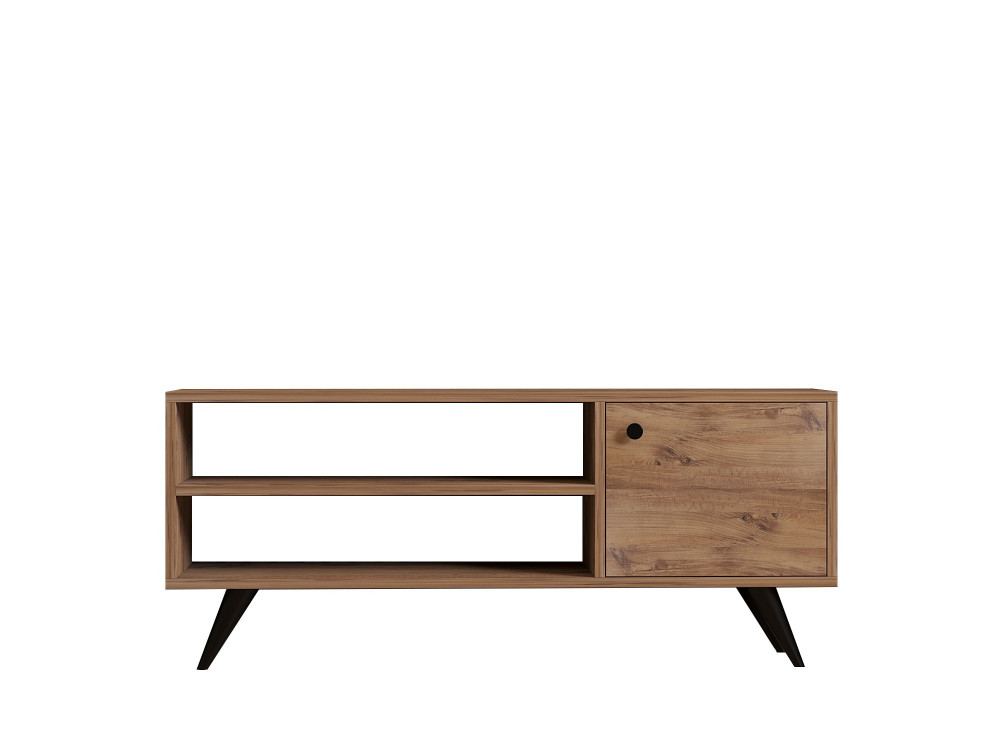 Móvel TV em madeira "Jena" - 120 x 29 x 50 cm - Pinho Atlântico