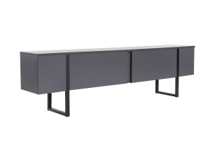 Móvel TV de madeira "Serenity" 180 x 30 x 50 cm - Antracite