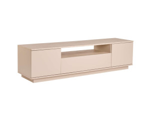 Suporte para televisor em madeira "Veramont" - 180 x 44 x 44 cm - Bege