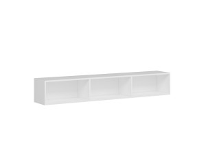Móvel TV suspenso "Rigel" em madeira - 180 x 32 x 30 cm - Branco