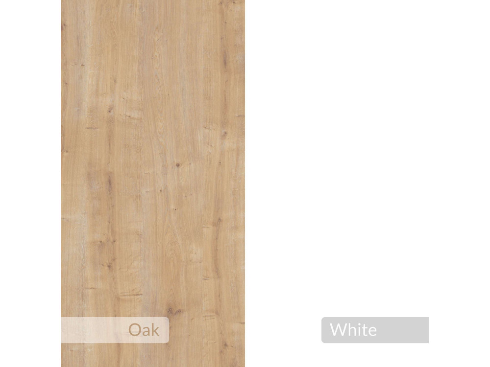 Móvel TV modular de madeira "Glis" - 145 x 35 x 44 cm - Branco