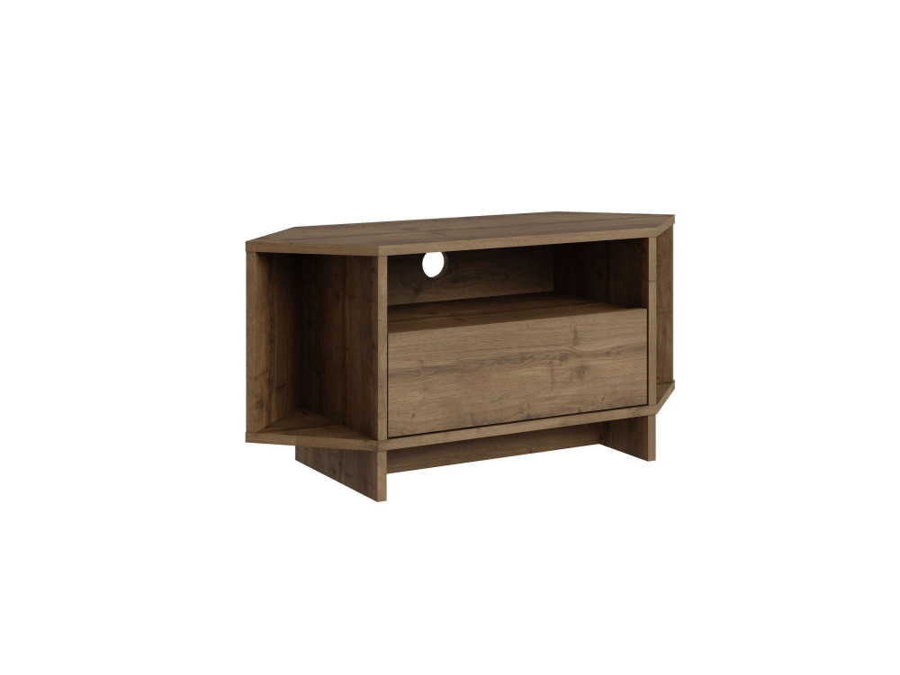Mesa de TV de madeira "Viva" - 95 x 35 x 45 cm - Castanho