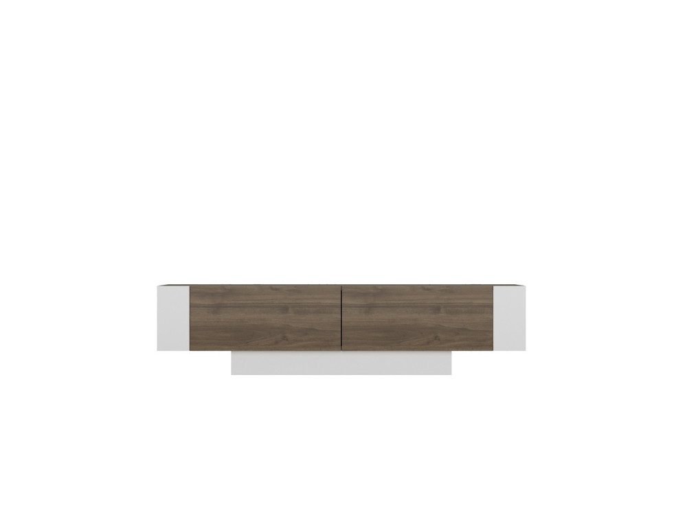 Suporte para televisor em madeira "Matera" - 150 x 31 x 41 cm - Castanho