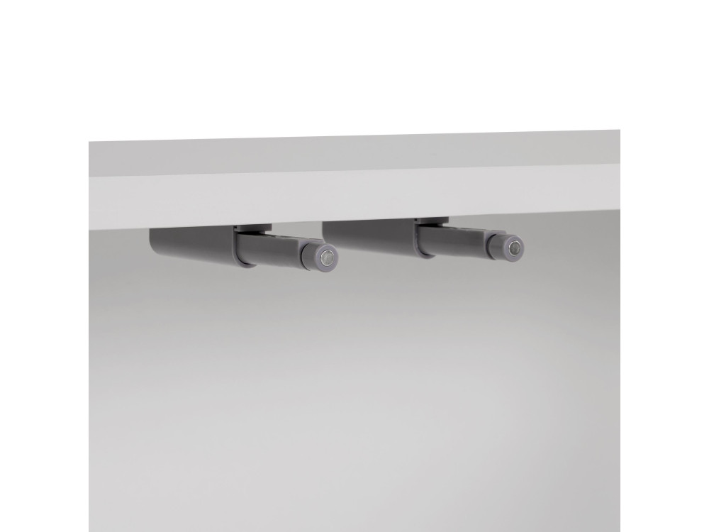 Suporte para televisor em madeira "Aurelia" - 180 x 32 x 45 cm - Branco