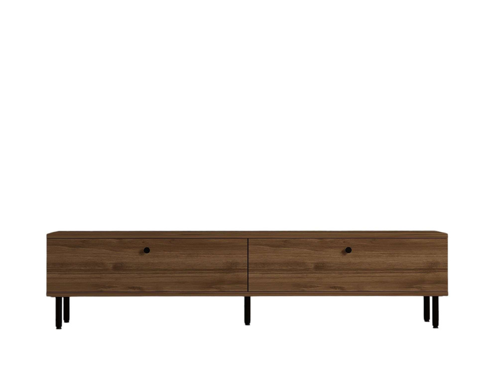 Suporte de TV em madeira "Nantes" - 160 x 25 x 37 cm - Castanho