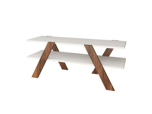 Base de TV "Basic" em madeira - 120 x 33 x 45 cm - Branco