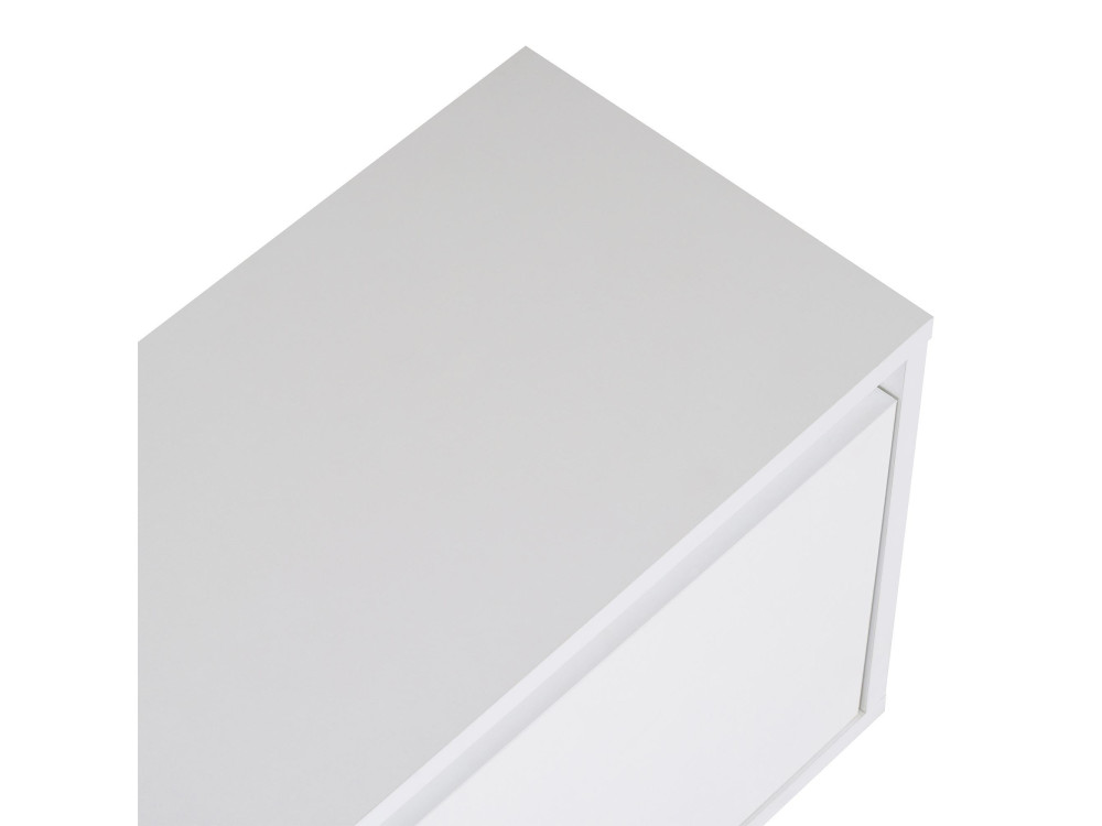 Suporte de TV em madeira "Sentinel" - 160 x 30 x 42 cm - Branco