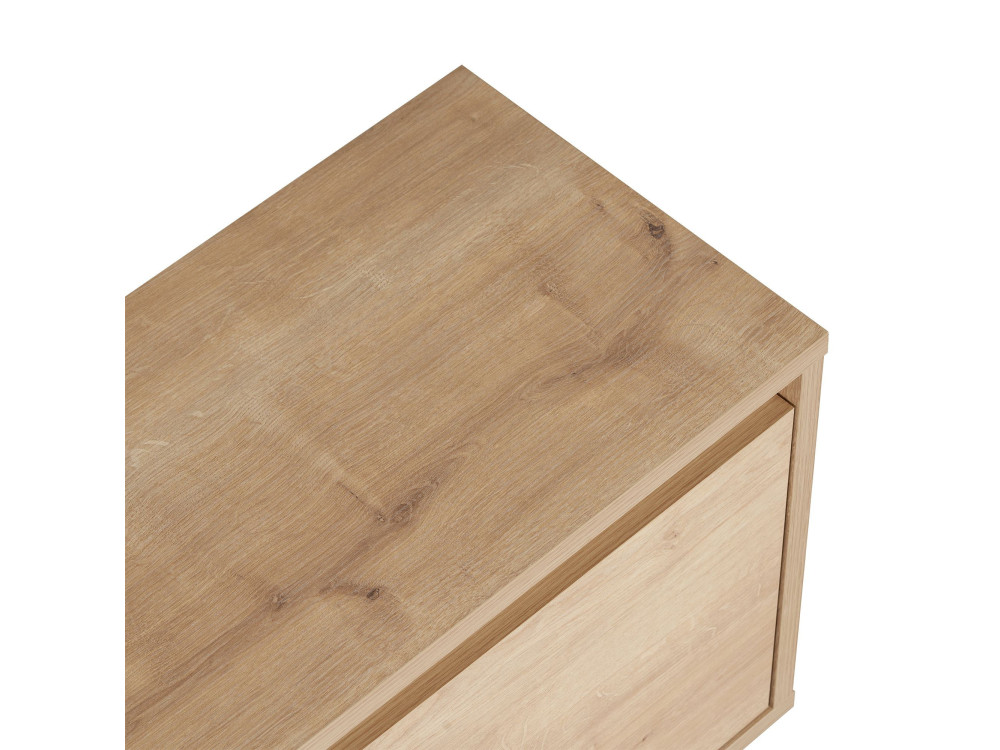 Suporte de TV em madeira "Sentinel" - 160 x 30 x 42 cm - Bege