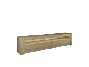 Suporte de TV em madeira "Bati" - 150 x 36 x 46 cm - Bege