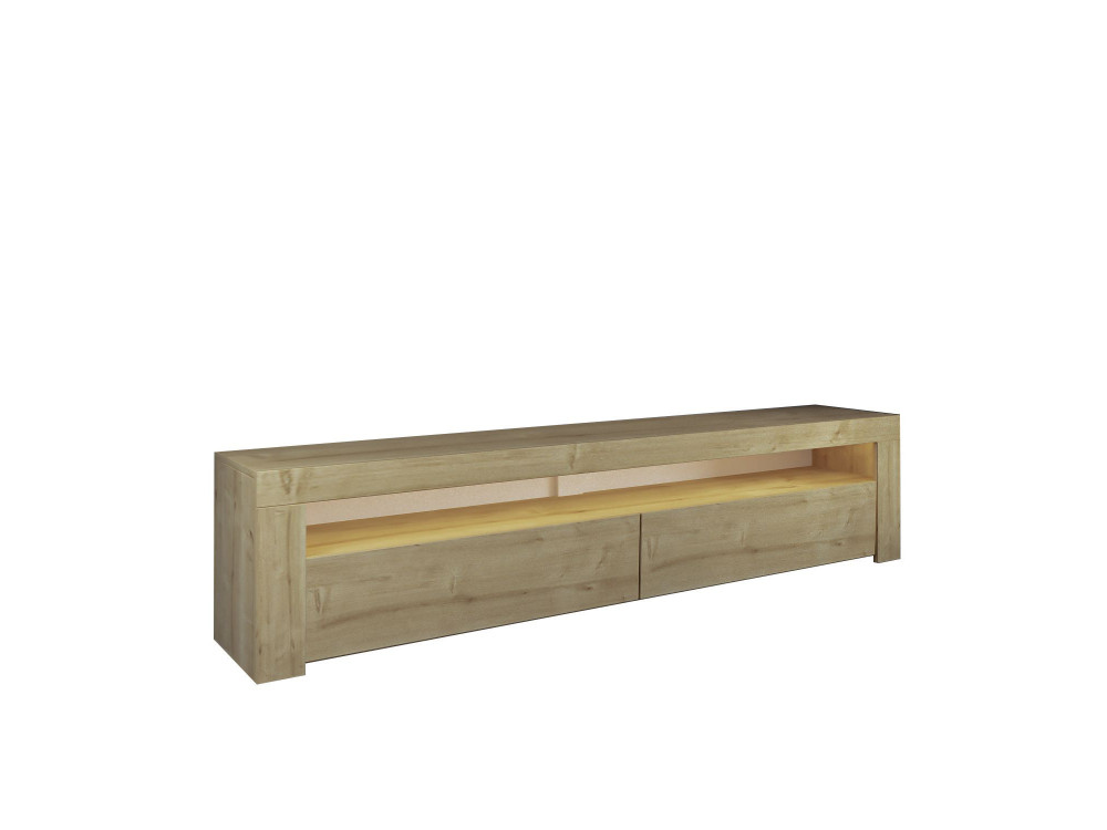 Suporte de TV em madeira "Bati" - 150 x 36 x 46 cm - Bege
