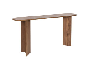 Mesa de consola de madeira "Sira" - 150 x 35 x 75 cm - Carvalho