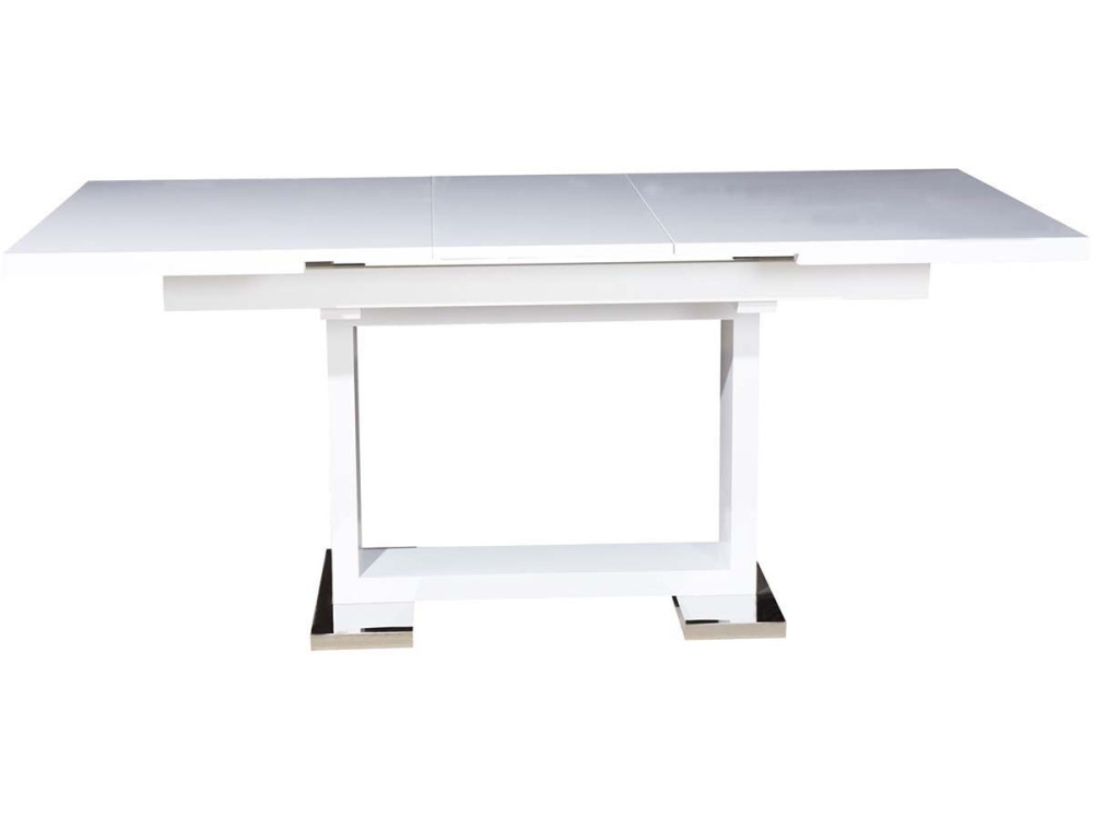 Mesa de jantar extensível "Toda" - 140/180 x 90 x 77 cm - Branco
