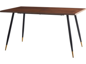 Mesa de jantar "Kavita" - 140 x 80 x 76 cm - Carvalho