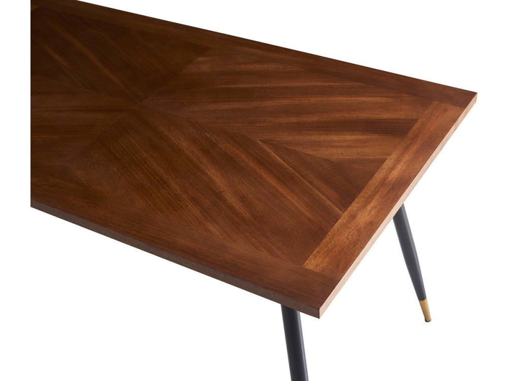 Mesa de jantar "Kavita" - 140 x 80 x 76 cm - Carvalho