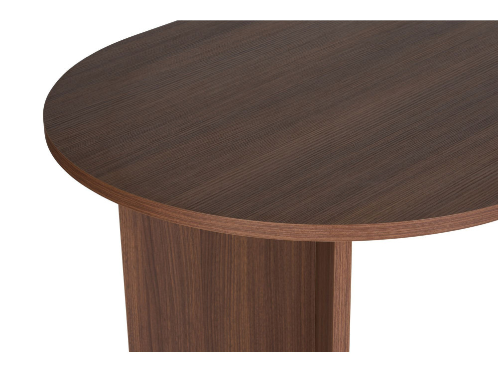 Mesa de jantar em madeira "Sablin" - 180 x 89 x 75 cm - Nogueira