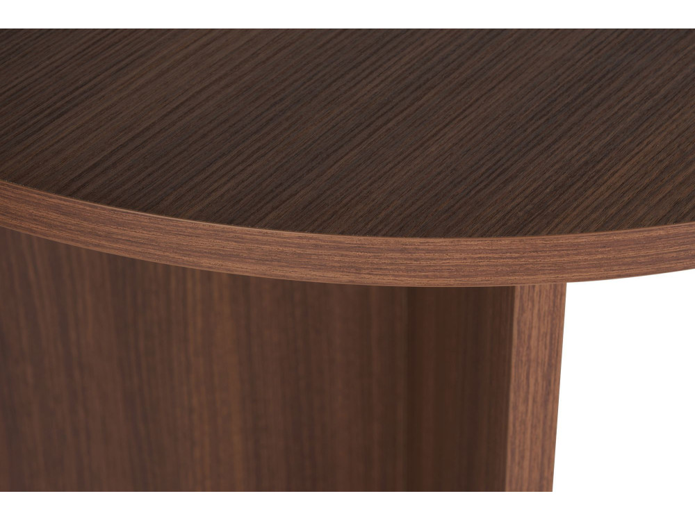 Mesa de jantar em madeira "Sablin" - 180 x 89 x 75 cm - Nogueira