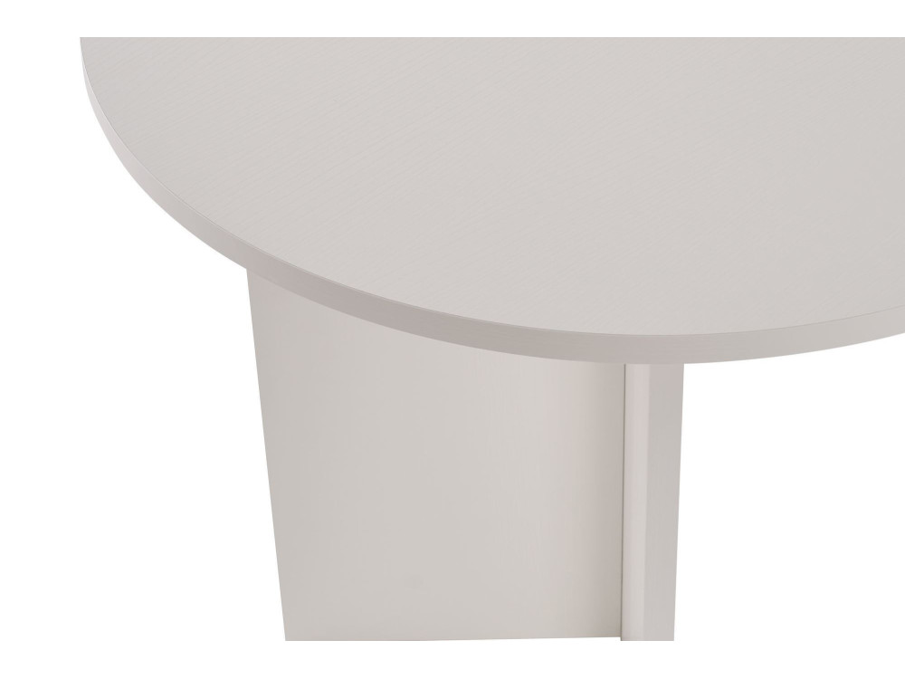 Mesa de jantar de madeira "Sablin" - 180 x 89 x 75 cm - Madeira branca