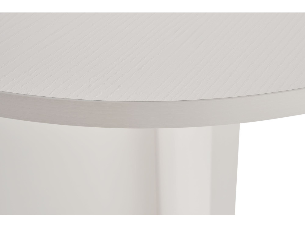 Mesa de jantar de madeira "Sablin" - 180 x 89 x 75 cm - Madeira branca