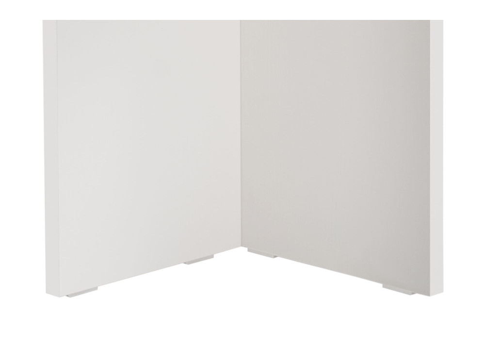 Mesa de jantar de madeira "Sablin" - 180 x 89 x 75 cm - Madeira branca