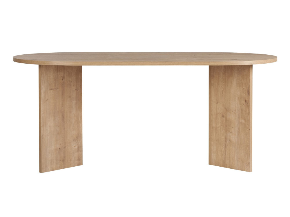 Mesa de jantar de madeira "Sablin" 180 x 90 x 75 cm - Carvalho safira