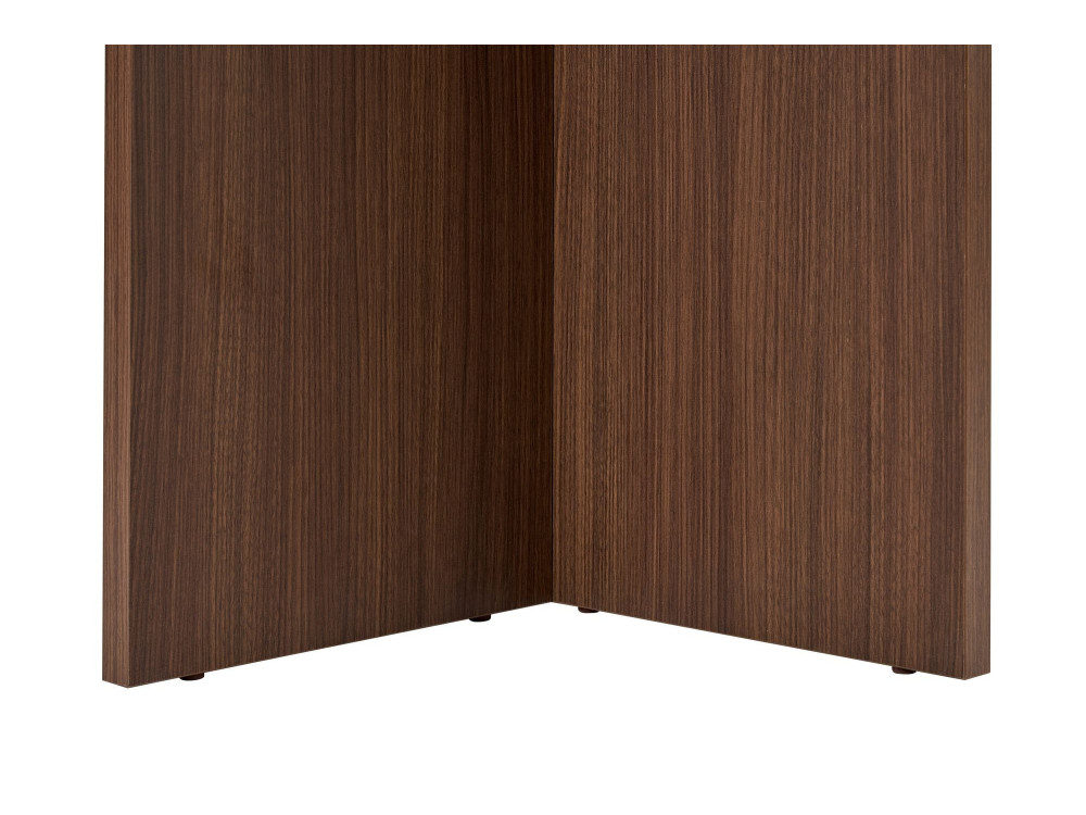 Mesa de jantar de madeira "Sablin" 180 x 90 x 75 cm - Travertino