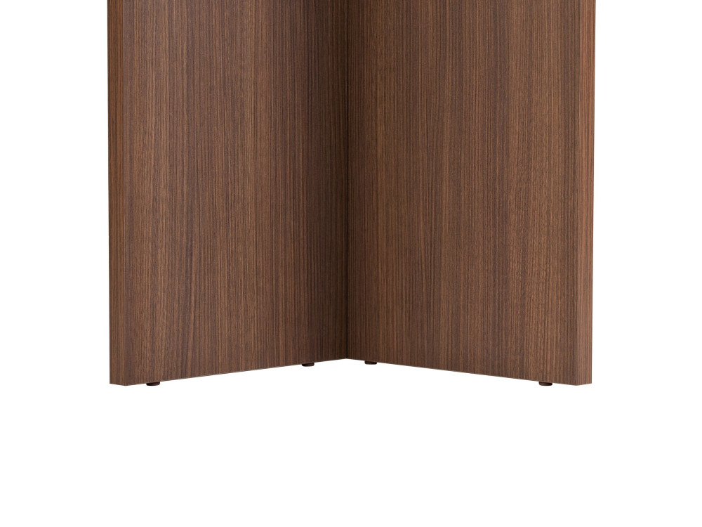 Mesa de jantar de madeira "Linza" 180 x 90 x 75 cm - Nogueira
