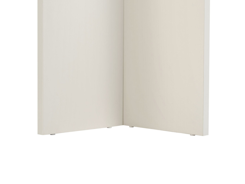 Mesa de jantar de madeira "Linza" 180 x 90 x 75 cm - Madeira branca
