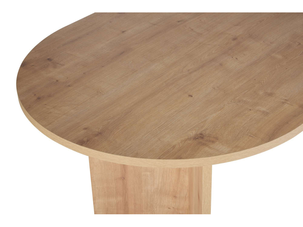 Mesa de jantar de madeira "Sabella" 200 x 90 x 75 cm - Carvalho safira