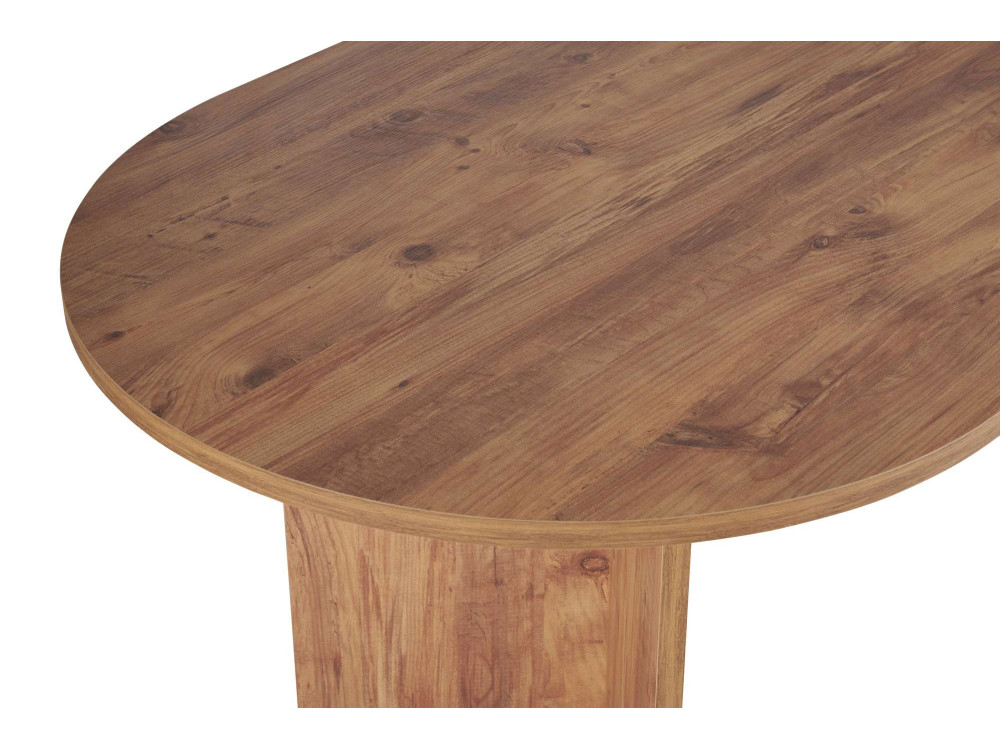 Mesa de jantar de madeira "Sabella" 200 x 90 x 75 cm - Pinho Atlântico