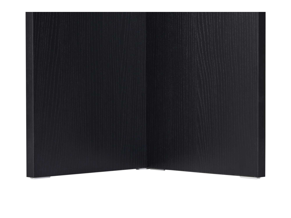 Mesa de jantar de madeira "Sabella" 200 x 90 x 75 cm - Madeira preta