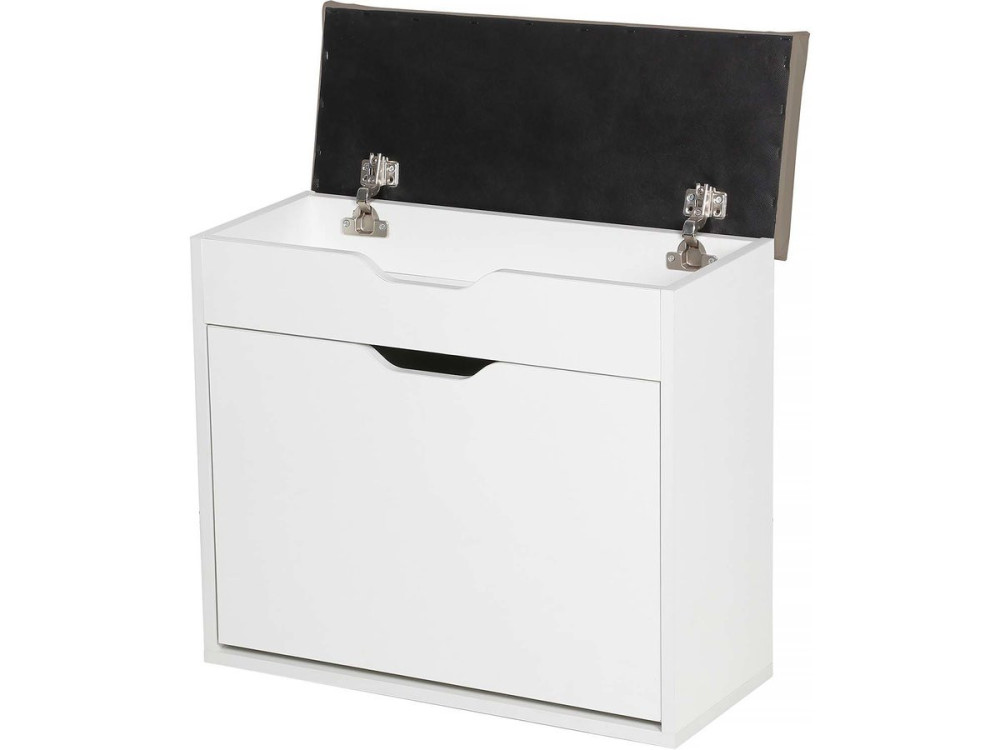 Sapateira "Wade" - 60 x 23,8 x 68 cm - Branco
