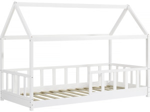 Cama cabine infantil "Mila" - 90 x 190 cm - Branco