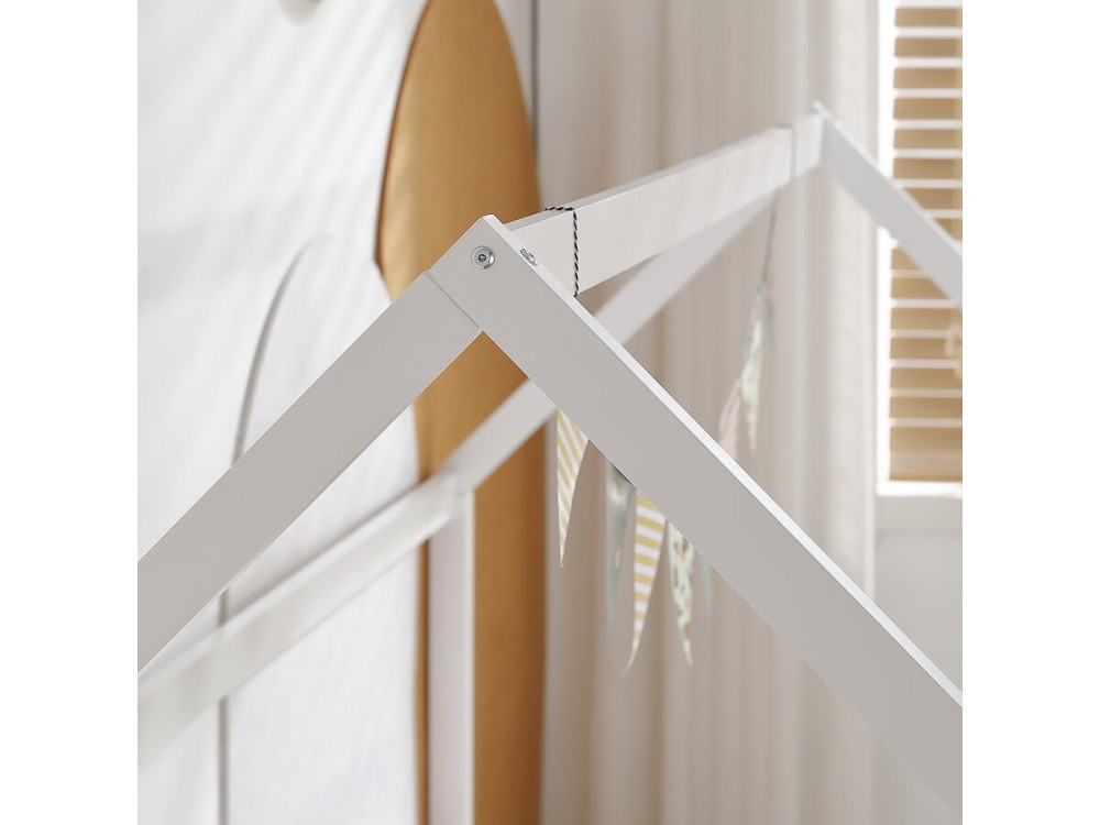 Cama cabine infantil "Mila" - 90 x 190 cm - Branco