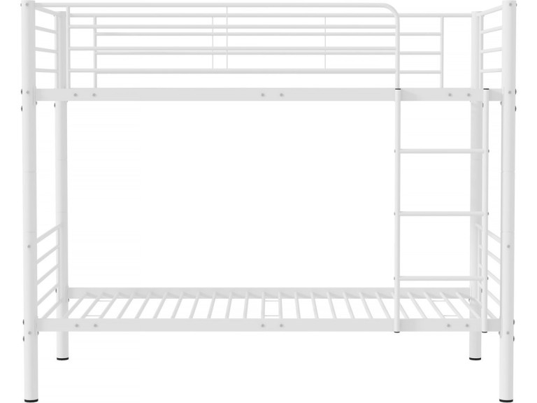 Beliche "ADAM" - 90 x 190 cm - Metal - Branco