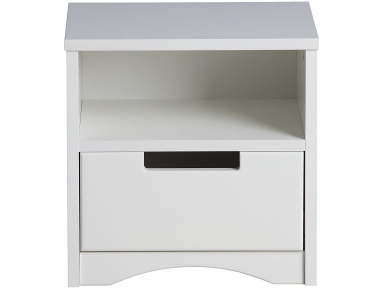 Mesa de cabeceira para crianças "Classic" -40,5 x 39,5 x 30,5 cm- Branco